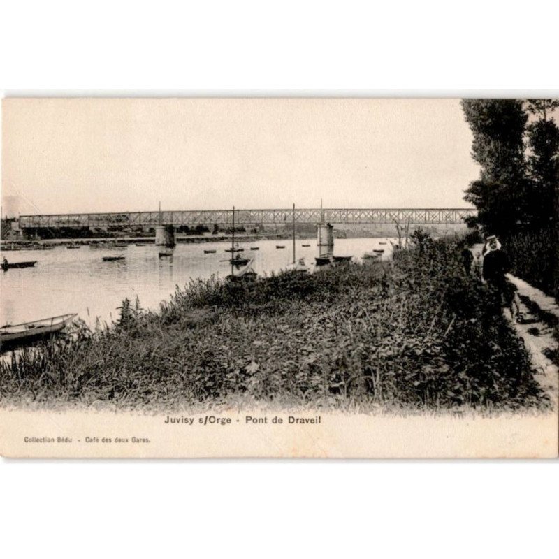 JUVISY: le pont sur la seine - très bon état