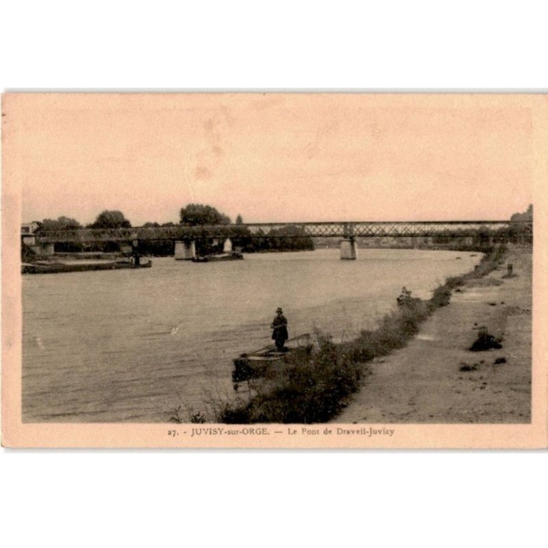 JUVISY: le pont sur la seine - très bon état