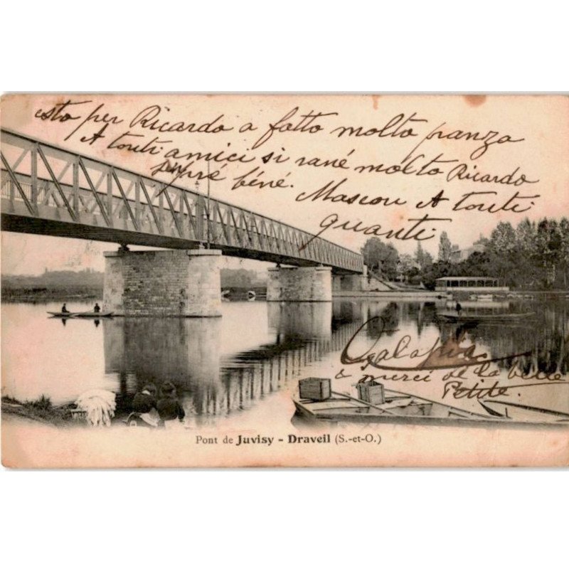 JUVISY: le pont sur la seine - état
