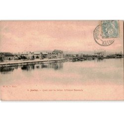 JUVISY: quai sur la seine, l'usine deutsch - très bon état