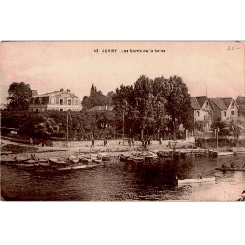 JUVISY: les bords de la seine - très bon état