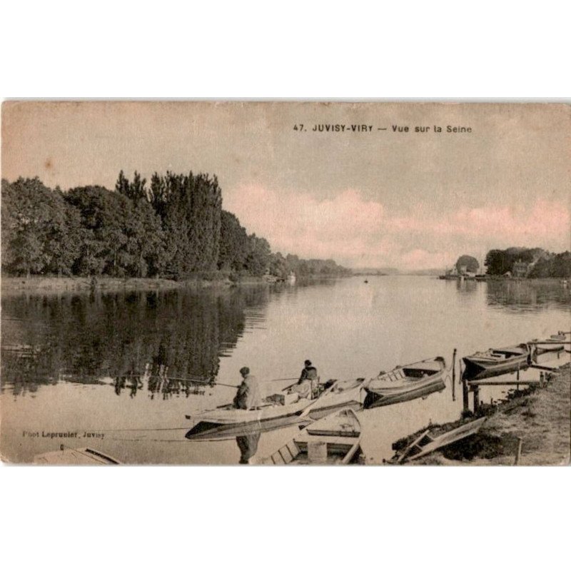 JUVISY: vue sur la seine - état