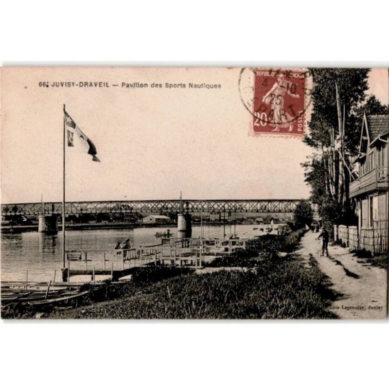 JUVISY: pavillon des sports nautiques - très bon état