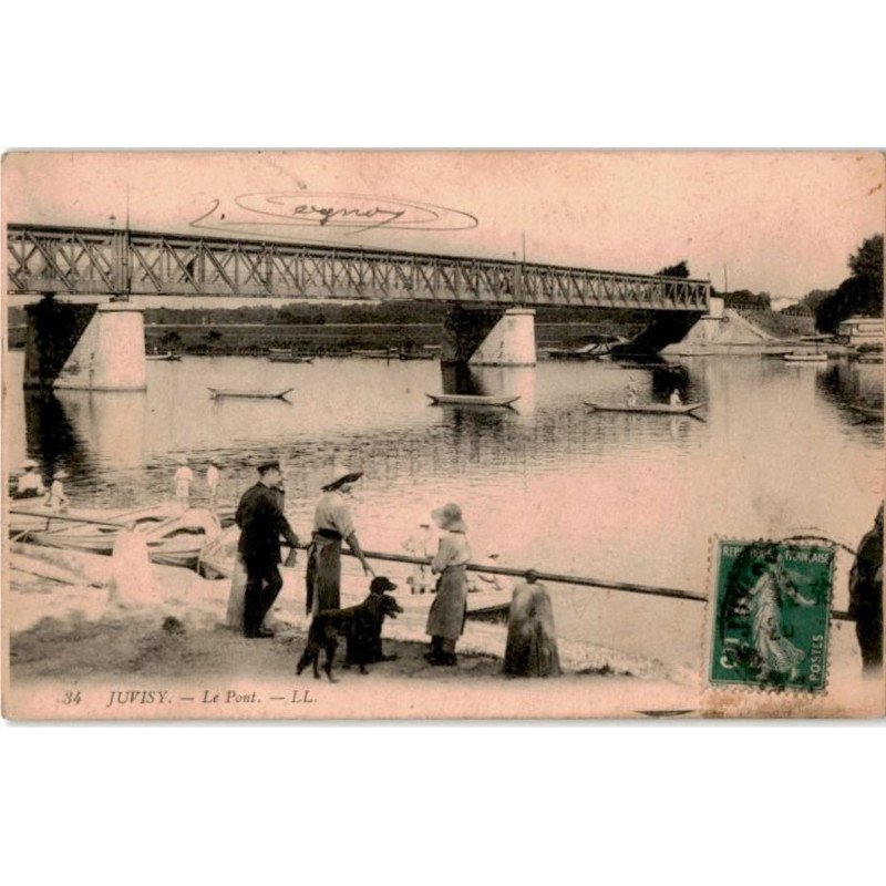 JUVISY: le pont -  bon état
