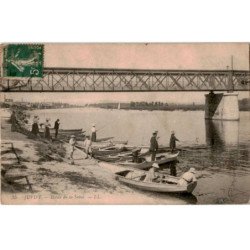 JUVISY: bords de seine et pont - bon état