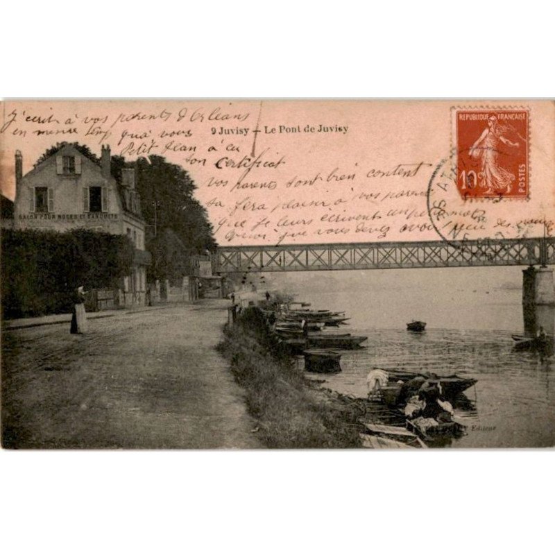 JUVISY: le pont de juvisy - état
