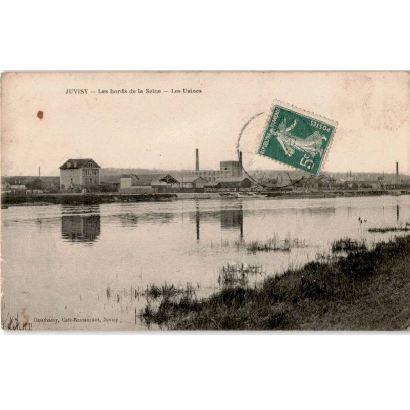 JUVISY: bords de seine, les usines - bon état