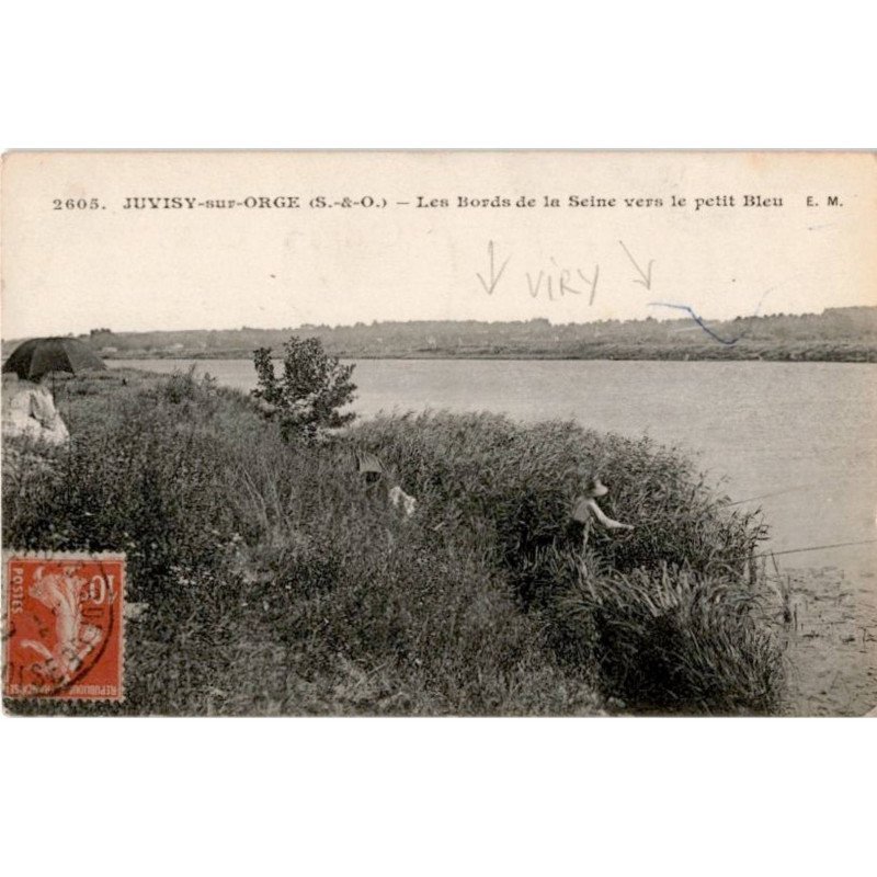 JUVISY: bords de seine vers le petit bleu - très bon état