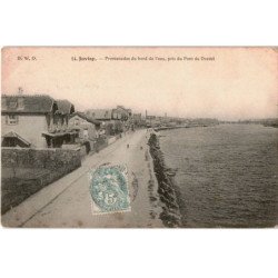 JUVISY: promenades du bord de l'eau, pris du pont de dravel - état