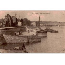JUVISY: le quai de la seine - état