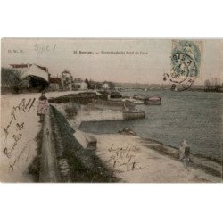 JUVISY: promenade du bord de l'eau - état