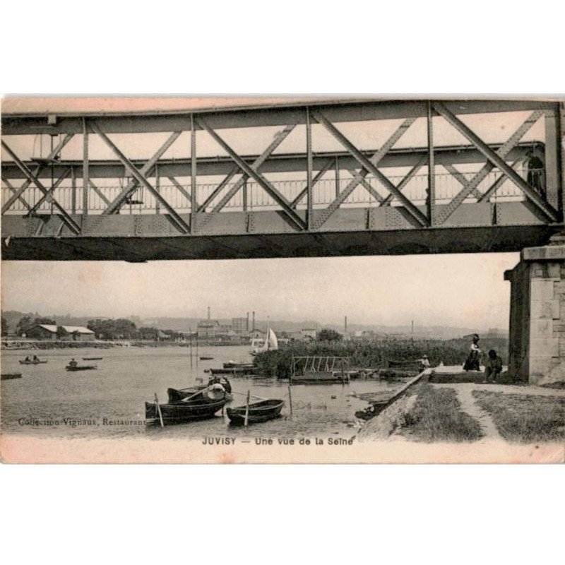 JUVISY: une vue de la seine - état