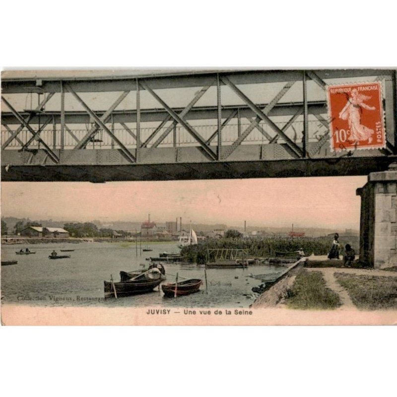 JUVISY: une vue de la seine - très bon état