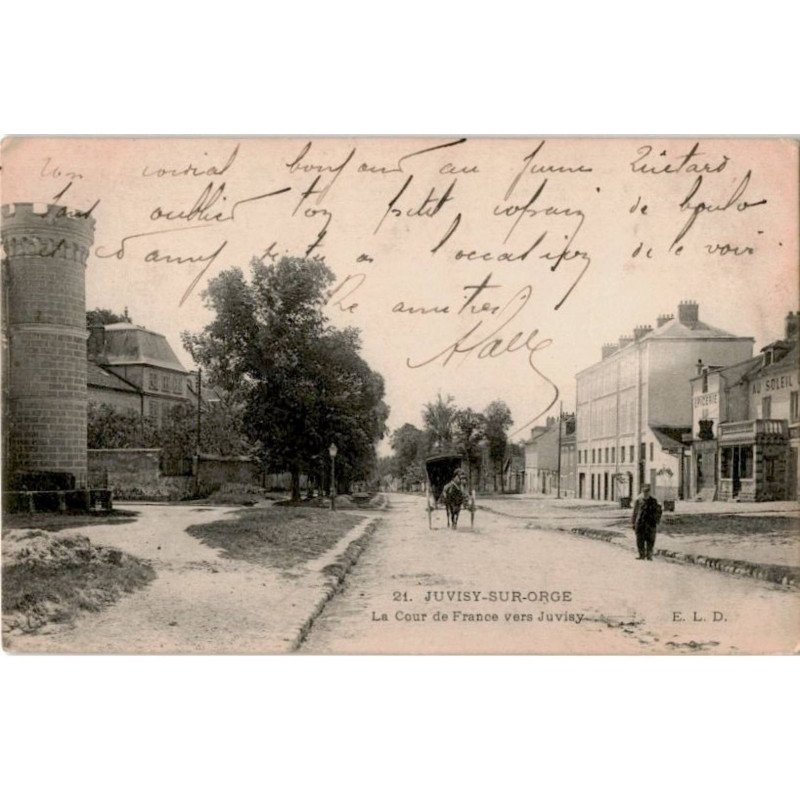 JUVISY: la cour de france vers juvisy - très bon état
