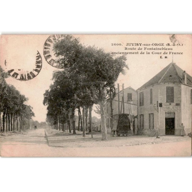JUVISY: route de fontainebleau anciennement de la cour de France - état
