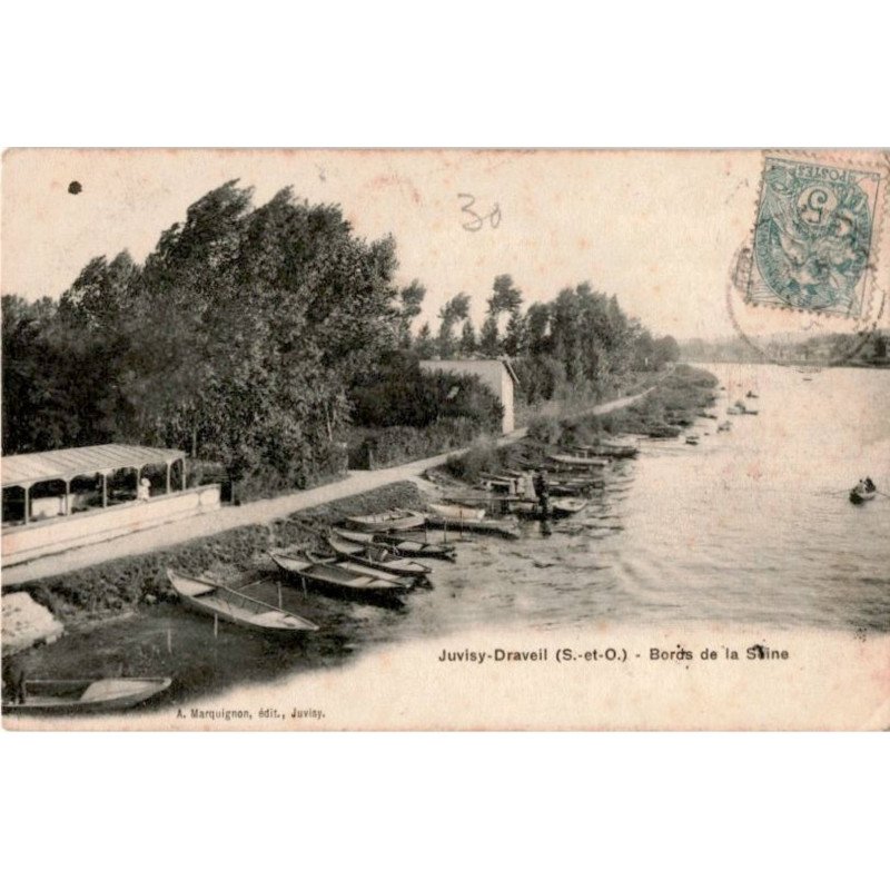 JUVISY: bords de seine - bon état