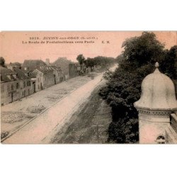 JUVISY: la route de fontainebleau vers paris - très bon état