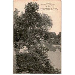 JUVISY: bords de seine, vue artistique - très bon état