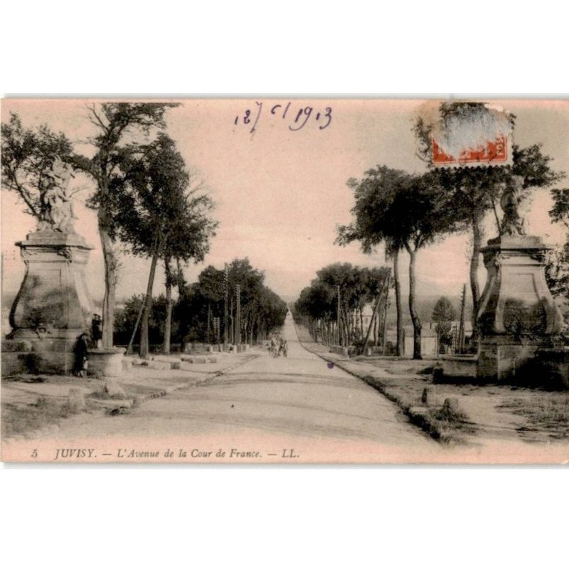 JUVISY: l'avenue de la cour de france - très bon état