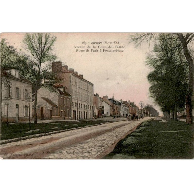 JUVISY: avenue de la cour de france route de paris à fontainebleau - très bon état