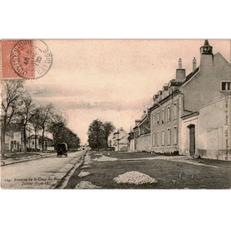 JUVISY: avenue de la cour de france - très bon état