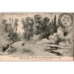 JUVISY: colombier de la ferme du château de juvisy détruit en 1872 -  état