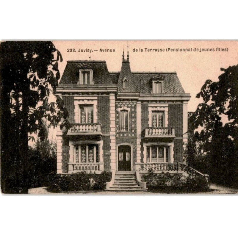 JUVISY: avenue de la terrasse pensionnat de jeunes filles - très bon état
