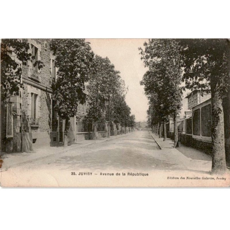 JUVISY: avenue de la république - état