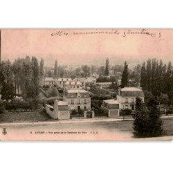 JUVISY: vue prise de la terrasse du parc - très bon état