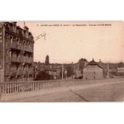 JUVISY: la passerelle vue sur athis-mons - très bon état