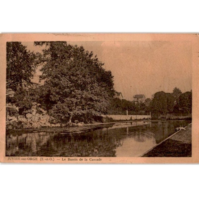 JUVISY: la bassin de la cascade - état