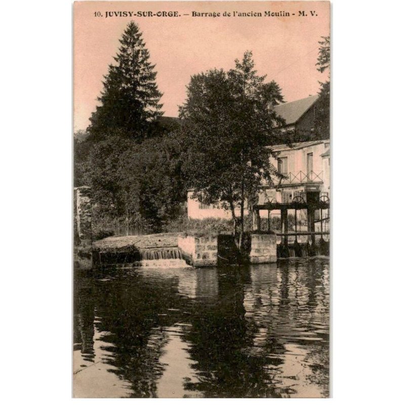 JUVISY: barrage de l'ancien moulin - très bon état