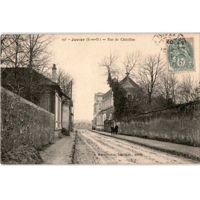 JUVISY: rue de châtillon - très bon état