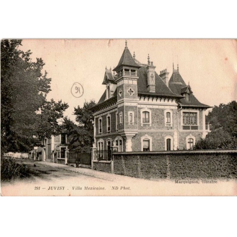 JUVISY: villa mexicaine - état