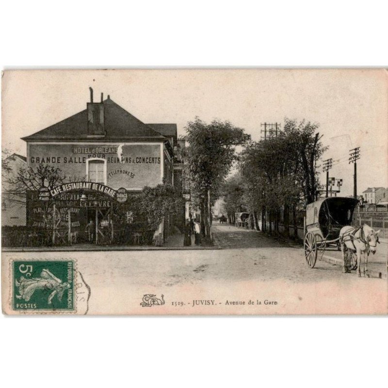 JUVISY: avenue de la gare - état