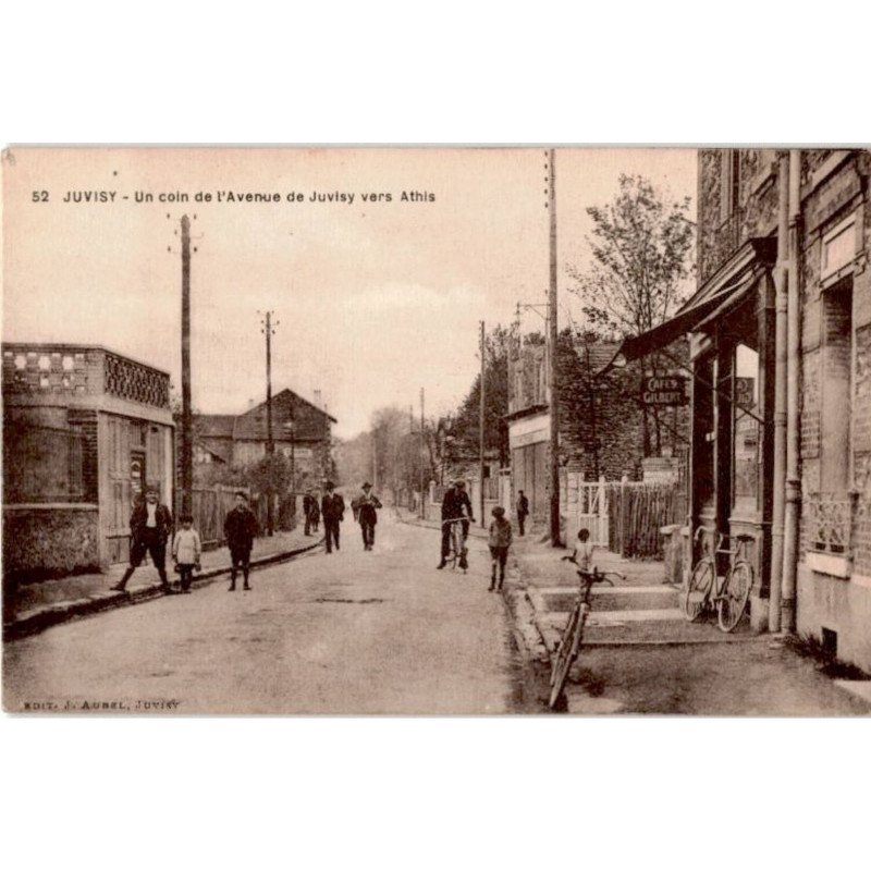 JUVISY: un coin de l'avenue de juvisy vers athis - très bon état