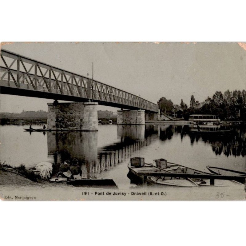 JUVISY: pont draveil - état