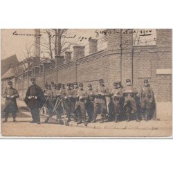 TOURCOING : carte photo des grèves du Nord en 1904 - très bon état (un léger pli)