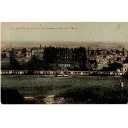 JUVISY: la terrasse du parc et le miroir - très bon état
