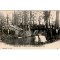 JUVISY: rivière d'orge place de l'hôtel de ville - très bon état
