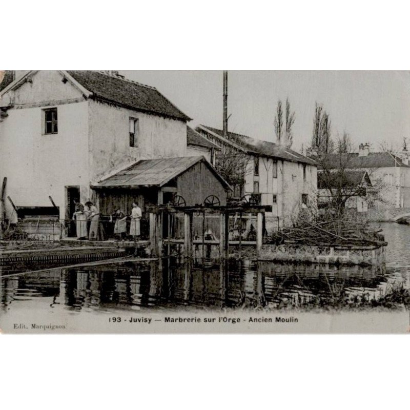 JUVISY: marbrerie sur l'orge, ancien moulin - très bon état