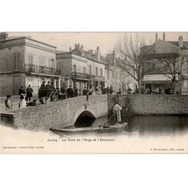 JUVISY: le pont de l'orge et l'abreuvoir - très bon état