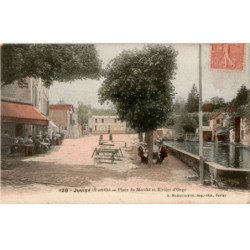 JUVISY: place du marché et rivière d'orge - très bon état