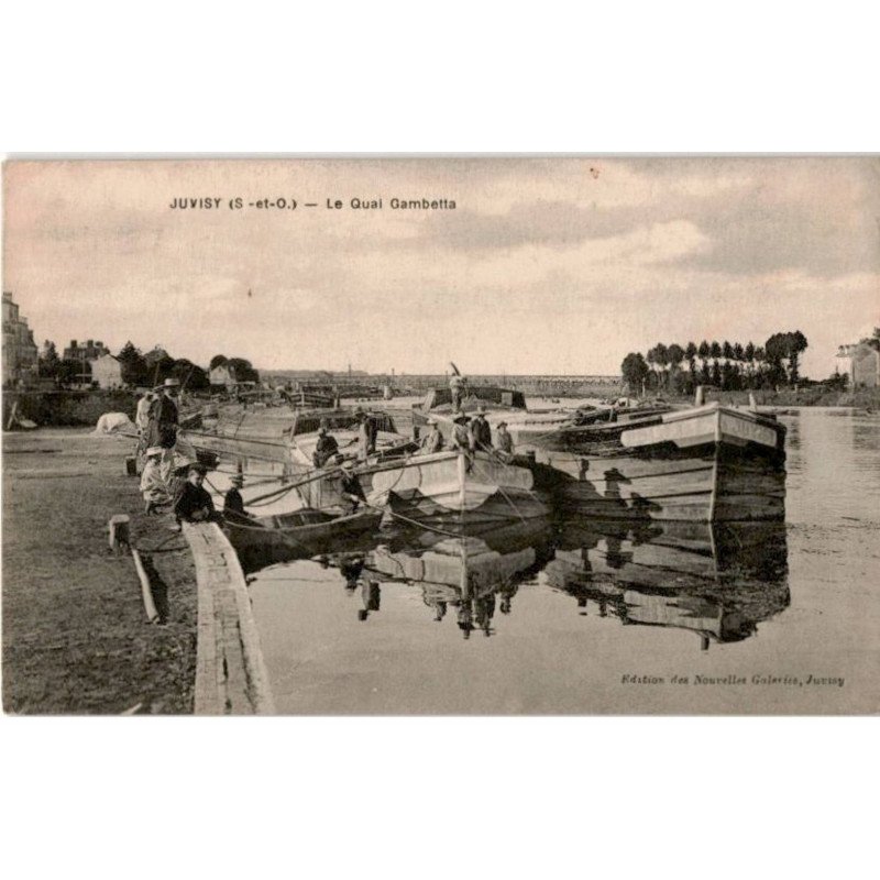 JUVISY: le quai gambetta - état