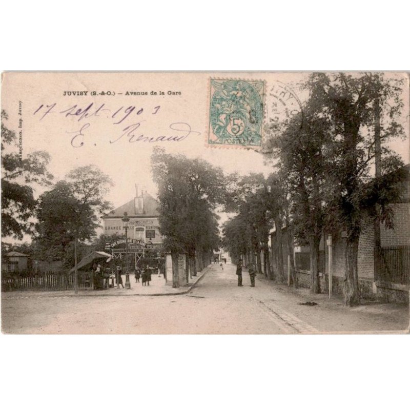 JUVISY: avenue de la gare - bon état