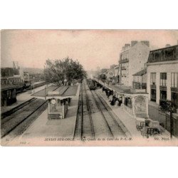 JUVISY: les quais de la gare du P.L.M. - très bon état
