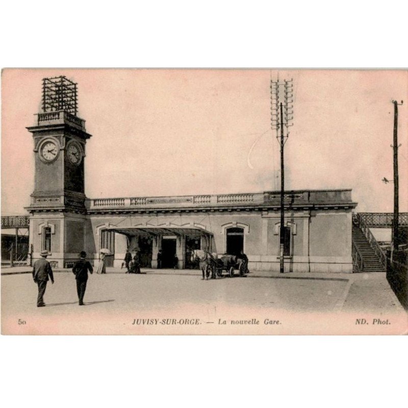 JUVISY: la nouvelle gare - très bon état