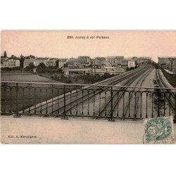 JUVISY: a vol d'oiseau, voies ferrées - très bon état