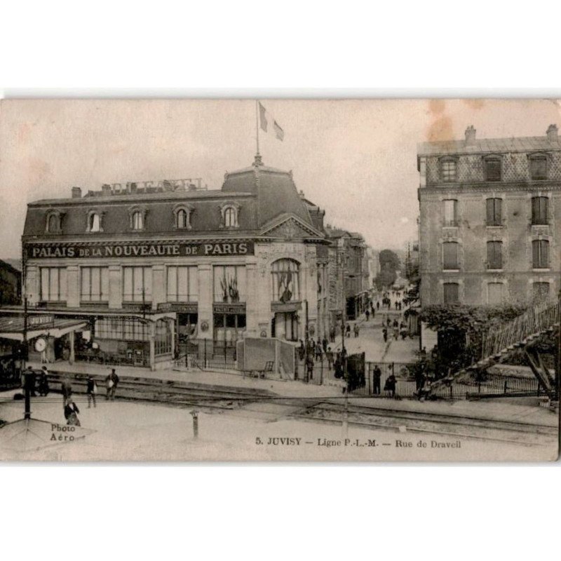 JUVISY: ligne P.L.M. rue de draveil - état