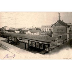 JUVISY: voies ferrées, ligne d'orléans - très bon état